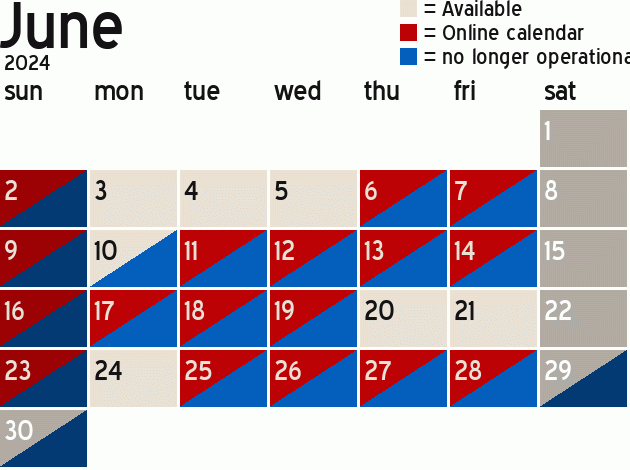 Missionary Dinner Calendar